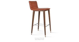 Corona Wood Full UPH Stools - available in various heights | Image 31 | InSTYLE Home & Rugs