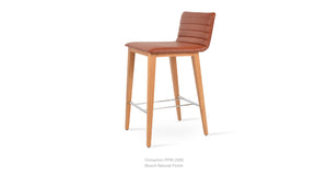 Corona Wood Full UPH Stools - available in various heights | Image 34 | InSTYLE Home & Rugs
