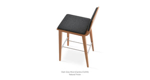 Corona Wood Stools - compact and stylish design | Image 4 | InSTYLE Home & Rugs