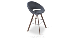 Crescent Sword Stools - compact and stylish design | Image 1 | InSTYLE Home & Rugs