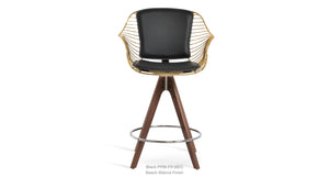 Zebra Pyramid Stools - available in various heights | Image 1 | InSTYLE Home & Rugs