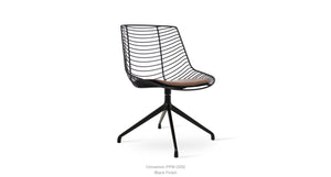 Tiger Spider Swivel Chair - comfortable seating for dining and office spaces | Image 1 | InSTYLE Home & Rugs