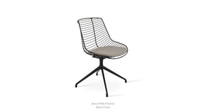 Tiger Spider Swivel Chair - comfortable seating for dining and office spaces | Image 11 | InSTYLE Home & Rugs