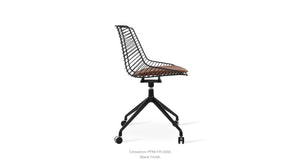 Tiger Spider Swivel Chair - comfortable seating for dining and office spaces | Image 12 | InSTYLE Home & Rugs