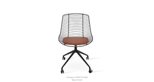 Tiger Spider Swivel Chair - comfortable seating for dining and office spaces | Image 13 | InSTYLE Home & Rugs