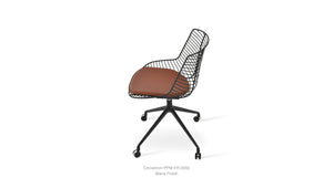 Tiger Spider Swivel Chair - comfortable seating for dining and office spaces | Image 14 | InSTYLE Home & Rugs