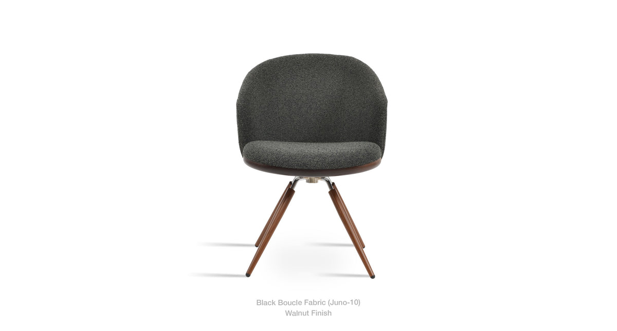 Athena Carrot Swivel Chair - variety of styles from classic to contemporary | Image 1 | InSTYLE Home & Rugs