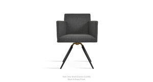 Harput Carrot Swivel Chair - variety of styles from classic to contemporary | Image 7 | InSTYLE Home & Rugs