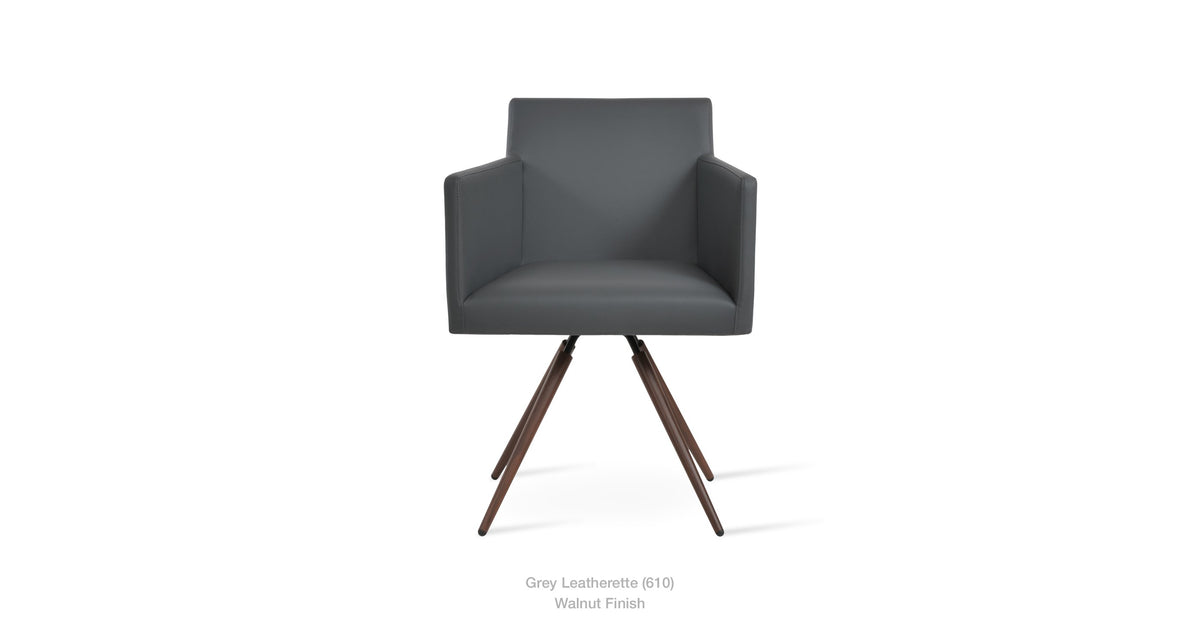Harput Carrot Swivel Chair - variety of styles from classic to contemporary | Image 8 | InSTYLE Home & Rugs