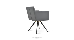 Harput Carrot Swivel Chair - variety of styles from classic to contemporary | Image 11 | InSTYLE Home & Rugs