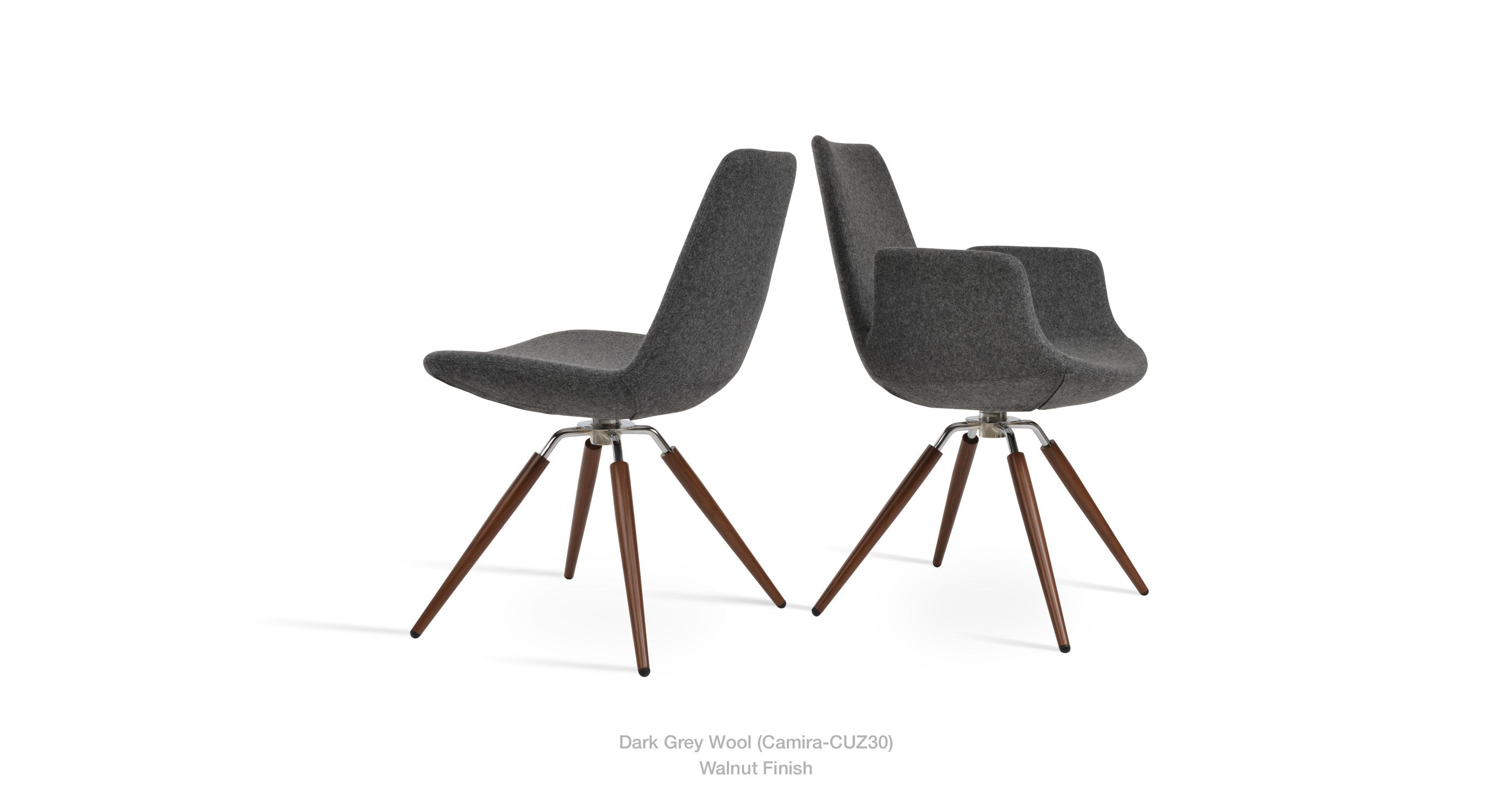 Eiffel Arm Carrot Swivel Chair - variety of styles from classic to contemporary | Image 11 | InSTYLE Home & Rugs