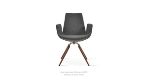 Eiffel Arm Carrot Swivel Chair - variety of styles from classic to contemporary | Image 12 | InSTYLE Home & Rugs