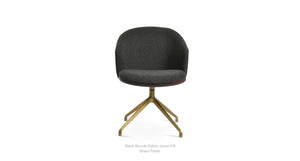 Athena Spider Swivel Chair - comfortable seating for dining and office spaces | Image 3 | InSTYLE Home & Rugs