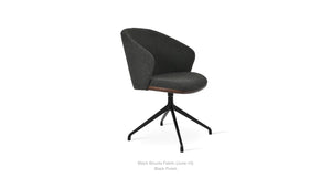 Athena Spider Swivel Chair - comfortable seating for dining and office spaces | Image 7 | InSTYLE Home & Rugs