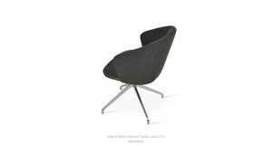 Athena Spider Swivel Chair - comfortable seating for dining and office spaces | Image 15 | InSTYLE Home & Rugs