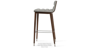 Corona Wood Comfort Stools - perfect for small spaces | Image 4 | InSTYLE Home & Rugs