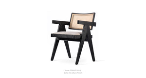 Pierre J Armchair Half Wicker - modern accent armchair for stylish interiors | Image 10 | InSTYLE Home & Rugs