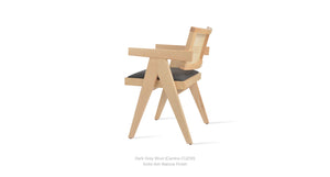 Pierre J Armchair Half Wicker - modern accent armchair for stylish interiors | Image 16 | InSTYLE Home & Rugs