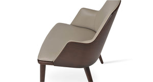 Romano W Armchair - upholstered armchair with padded comfort | Image 3 | InSTYLE Home & Rugs