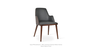 Romano W Armchair - upholstered armchair with padded comfort | Image 4 | InSTYLE Home & Rugs