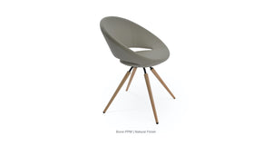 Crescent Carrot Swivel Chair - comfortable seating for dining and office spaces | Image 9 | InSTYLE Home & Rugs