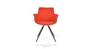 Bottega Carrot Swivel Chair - durable construction for long-lasting use | Image 4 | InSTYLE Home & Rugs