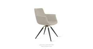 Bottega Carrot Swivel Chair - durable construction for long-lasting use | Image 11 | InSTYLE Home & Rugs