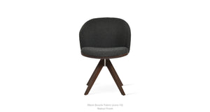 Athena Pyramid Swivel Chair - durable construction for long-lasting use | Image 3 | InSTYLE Home & Rugs
