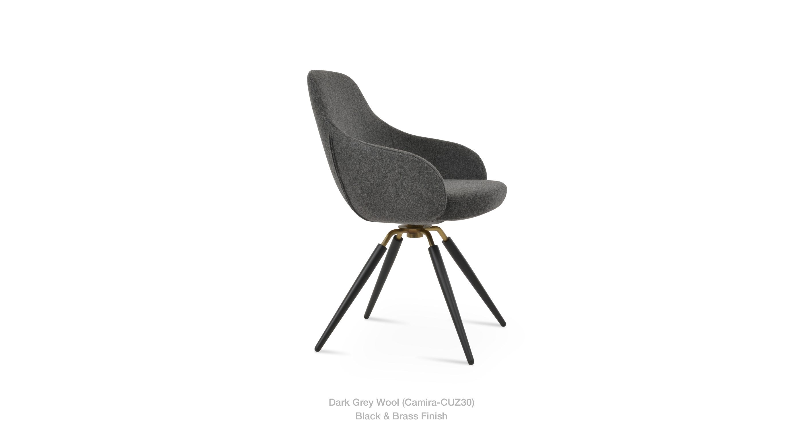 Gazel Arm Carrot Swivel Chair - variety of styles from classic to contemporary | Image 13 | InSTYLE Home & Rugs
