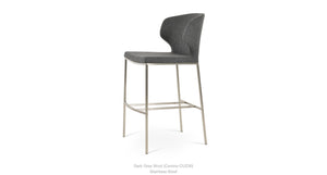 Amed +(PLUS) Metal Stools - available in various heights | Image 4 | InSTYLE Home & Rugs