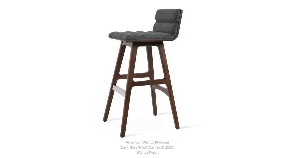 Corona PR Wood Comfort Stools - perfect for small spaces | Image 2 | InSTYLE Home & Rugs