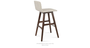 Corona PR Wood Full UPH Stools - perfect for small spaces | Image 3 | InSTYLE Home & Rugs