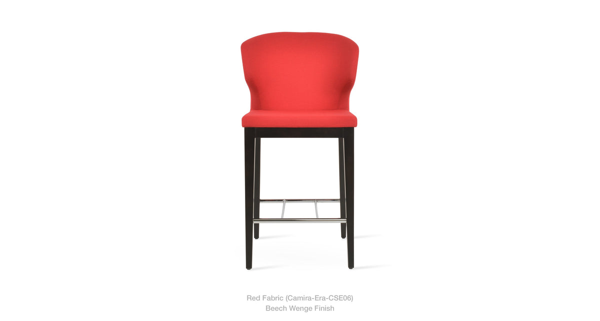 Amed Wood Stools - available in various heights | Image 1 | InSTYLE Home & Rugs