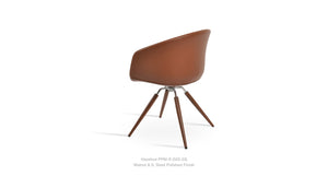Tribeca Carrot Swivel Chair - durable construction for long-lasting use | Image 16 | InSTYLE Home & Rugs