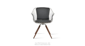 Zebra Carrot Swivel Chair - variety of styles from classic to contemporary | Image 30 | InSTYLE Home & Rugs