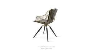 Zebra Carrot Swivel Chair - variety of styles from classic to contemporary | Image 34 | InSTYLE Home & Rugs