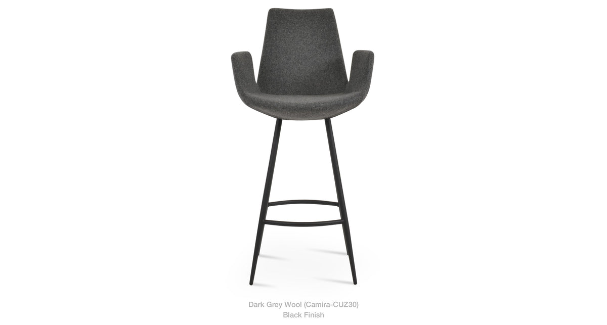 Eiffel Arm Galata Stools - available in various heights | Image 1 | InSTYLE Home & Rugs