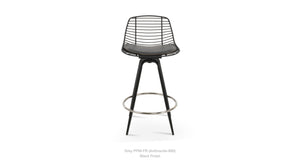 Tiger Mini Max Swivel Stools - available in various heights | Image 7 | InSTYLE Home & Rugs