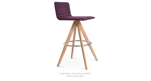 Corona Pyramid MW Full UPH Swivel Stools - compact and stylish design | Image 4 | InSTYLE Home & Rugs