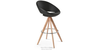Crescent Pyramid MW Swivel Stools - compact and stylish design | Image 9 | InSTYLE Home & Rugs