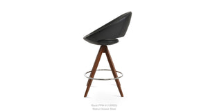 Crescent Pyramid MW Swivel Stools - compact and stylish design | Image 12 | InSTYLE Home & Rugs