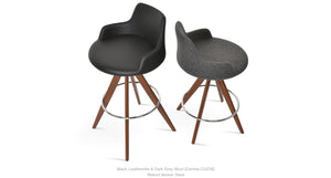 Dervish Pyramid MW Swivel Stools - available in various heights | Image 60 | InSTYLE Home & Rugs