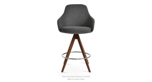 Gazel Arm Pyramid MW Stools - perfect for small spaces | Image 1 | InSTYLE Home & Rugs