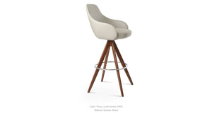 Gazel Arm Pyramid MW Stools - perfect for small spaces | Image 9 | InSTYLE Home & Rugs