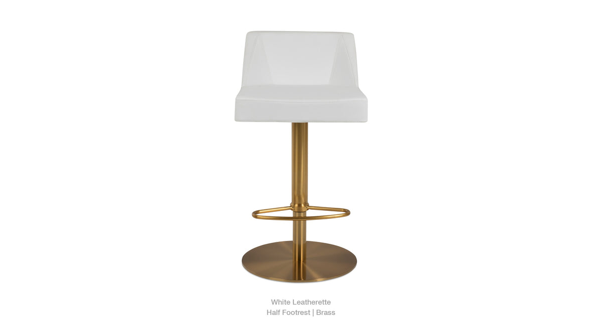 Prisma Piston Half Footrest - | Image 2 | InSTYLE Home & Rugs