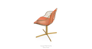 Zebra 4 Star Swivel Chair - comfortable seating for dining and office spaces | Image 5 | InSTYLE Home & Rugs
