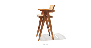 Pierre J Stools Teak Full Wicker - perfect for small spaces | Image 23 | InSTYLE Home & Rugs