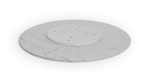 Marble Round - compact round table for cozy spaces and intimate settings | Image 11 | InSTYLE Home & Rugs
