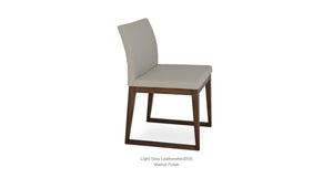 Aria Sled Wood Chair - comfortable seating for dining and office spaces | Image 22 | InSTYLE Home & Rugs
