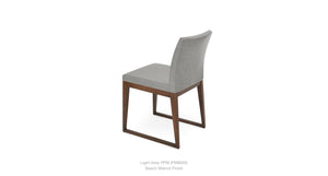 Aria Sled Wood Chair - comfortable seating for dining and office spaces | Image 37 | InSTYLE Home & Rugs